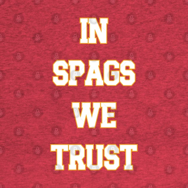 In Spags We Trust by Emma